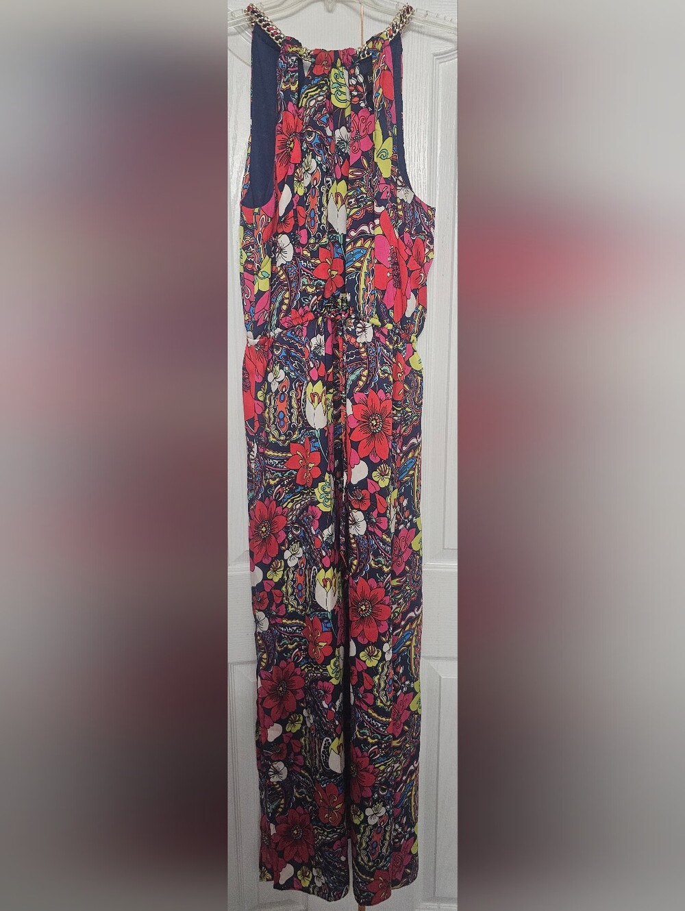 Laundry by Shelli Segal Halter maxi dress size 10 - Picture 5 of 8